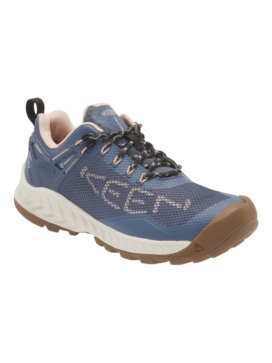 Keen Shoes - KEEN Women’s NXIS EVO Waterproof Blue Peachy Hiking Shoes Size 10